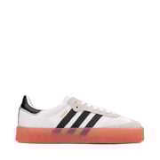 Womens adidas Sambae Athletic Shoe - Cloud White / Core Black / Semi Coral