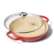 Le Creuset Signature Braiser with Glass Lid, 2.25 qt.