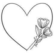 heart flower bouquet