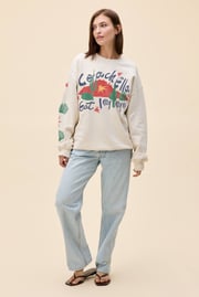 Coachella Collage BF Sweatshirt