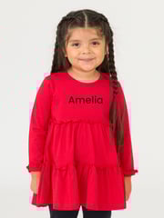 Knit Ruffle Tiered Tunic