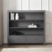 Poppy Bookshelf with Drawer - Charcoal
