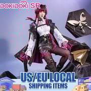 【US/EU LOCAL SHIPPING 】DokiDoki-SR Game Honkai: Star Rail Cosplay Kafka Cosplay Costume / Wig