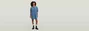 Oversized Denim Dress