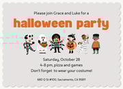 Costume Soiree | Halloween Party Invitations