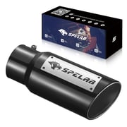 Exhaust Tip 4" In, 5"/6"/7" Out, 12"/18" Length T304 | SPELAB