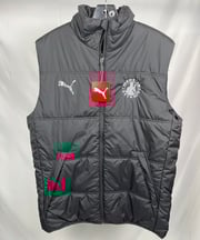 (1 of 1) MID Black Puffy Vest - LARGE