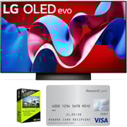 48" Class OLED evo C4 Series Smart TV 4K 2024 + 4 Yr Warranty +$25 Gift Card