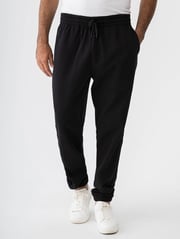 Mens Essential Fleece Trackpant Black