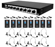 8-Ch. Wireless Microphone System