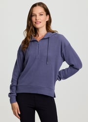Laidback Ribbed Hoodie