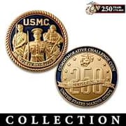 USMC 250th Anniversary Tribute Challenge Coin Collection