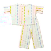The Lounge Set in Rainbow Ruffle