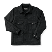 Mackinaw Wool Cruiser Jacket - Charcoal