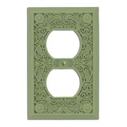 Granny Smith Filigree Shabby Chic 1 Duplex Outlet