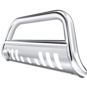 YITAMOTOR 09-18 Dodge Ram 1500 Bull Bar Front Bumper Brush Push Grill Guard with Skid Plate
