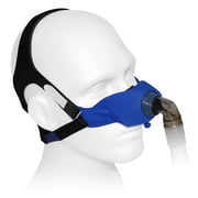 SleepWeaver Elan Soft Cloth Nasal CPAP/BiPAP Mask with Headgear