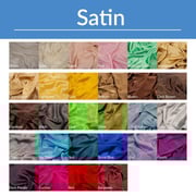 50% OFF LIQUIDATION – *FR* 40ft Tall x 59" Wide Satin Drape Panel by Eastern Mills w/ 4" Sewn Rod Pocket - Charcoal
