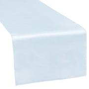 Satin Table Runner - Baby Blue