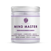 Mega Clearance Gula World Mind Master Mushroom Powder for Brain Health, Energy, & Clarity Dietary Supplement (2.1oz)