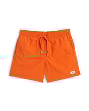 Solid Orange Swim Trunk