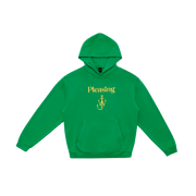 The Pleasing x JW Anderson Logo Hoodie in Grass Green
