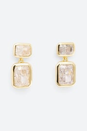 Emerald Baguette Drop Earring