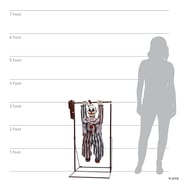 3 Ft. Animated Tumbling Clown Doll Halloween Decoration