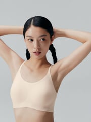 Barely Zero Anchored Cup Spaghetti Strap Bra