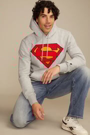 SUPERMAN LOGO HOODIE