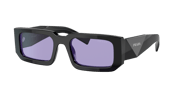 PRADA PR 06YS Black/Blue - Men Luxury Sunglasses, Violet Lens