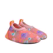 Jelly Fish Aqua Shoes in Coral