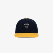 Wool Colorblock Crest Hat