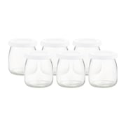 Salisbury & Co Old Fashioned Yoghurt Pot with Silicone Lid 200mL Set of 6
