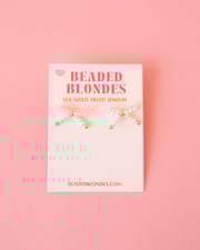 Pearl Bow Earrings