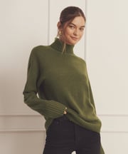 Luxe Cashmere Turtleneck Tunic