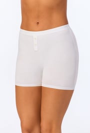 White Stretch Jersey Boxer Short