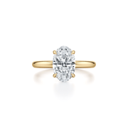Audrey Solitaire Lab Diamond Engagement Ring