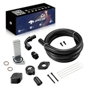 SPELAB Enhanced CCV/PCV Reroute/Delete Engine Ventilation Kit For 11-23 Ford 6.7L Powerstroke