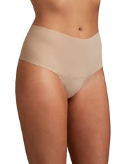 BreatheSoft® High Rise Thong Granite Grey