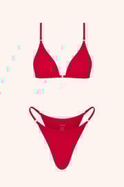 Tanga Bikini Red