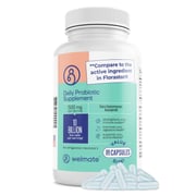 WELMATE Dietary Supplement, Saccharomyces Boulardii 500mg - 200 Count (Generic Florastor)