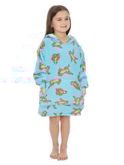Oversized Hoodie Blanket Sloth Print