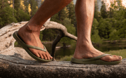 Arch Support Flip Flops - Classic - Olive