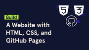 Build a Website with HTML, CSS, and GitHub Pages | Codecademy