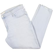 Levi's Womens Plus Denim Raw Hem Slim Jeans