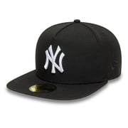 New York Yankees MLB Black 59FIFTY A-Frame Fitted Cap