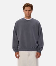 The New Del Sur Washed Sweat - Washed Cadet