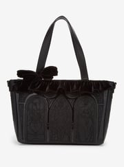 Loungefly Disney Villains Windows Ruffle Tote Bag
