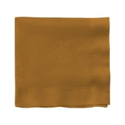 Glittering Gold Paper Beverage/Cocktail Napkins